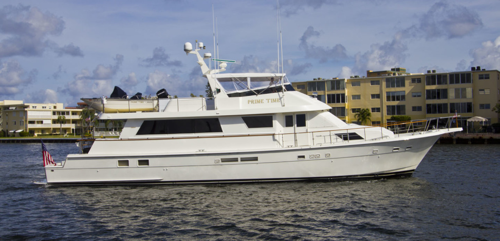 PRIME TIME HATTERAS YACHTS  1989